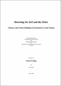 Detecting The Self And The Other Detecting The Self And The Other
